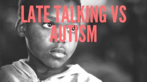late talker vs autism|services for autistic adults.